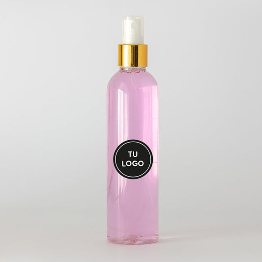 Agua de Rosas potencializada con tu propia marca