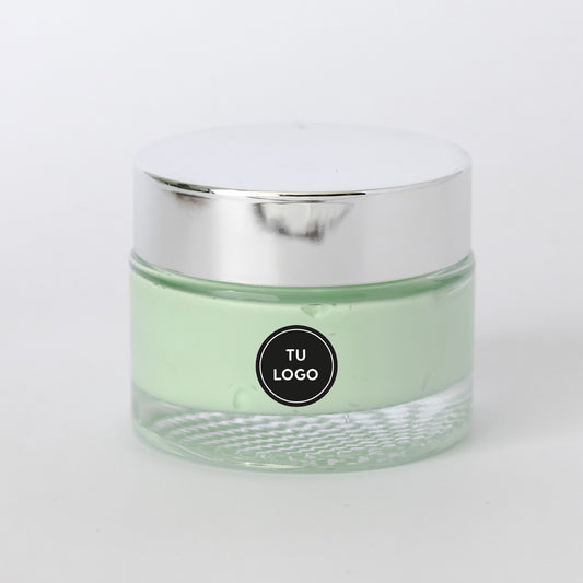Crema de pepino con tu propia marca