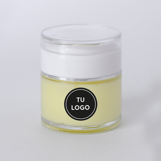 Crema de Placenta y Concha Nácar con tu propia marca