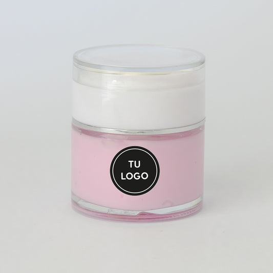 Crema 4B de rosas con glicerina con tu propia marca