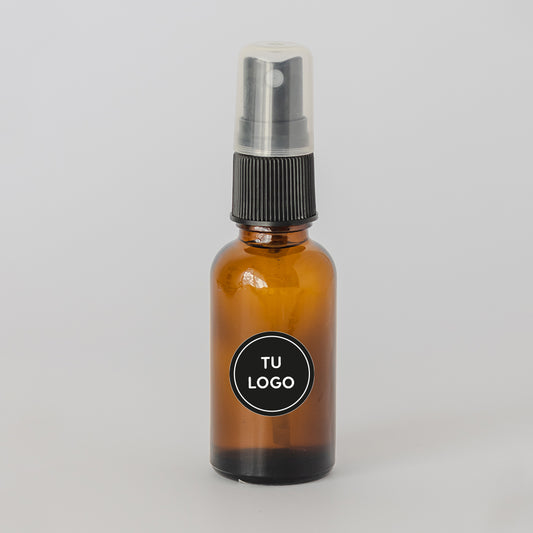 Sérum para crecimiento de barba, bigote y cabello con tu propia marca